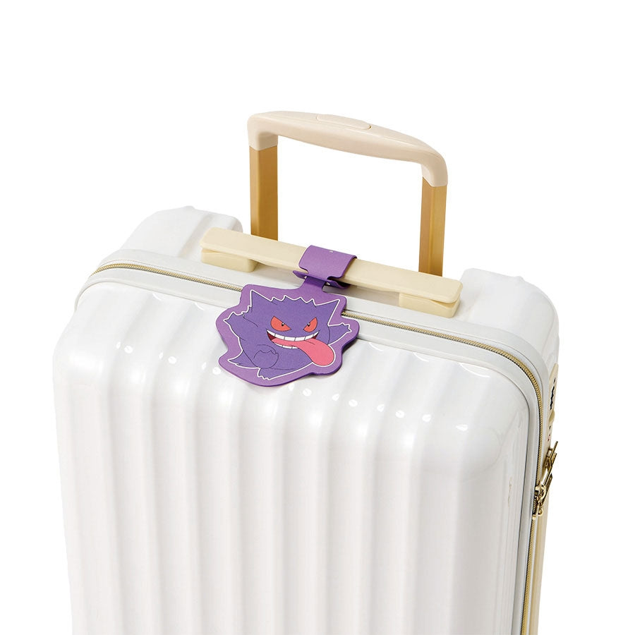 Gengar Luggage Tag with official Pokemon Center Japan logo, sourced from Japan