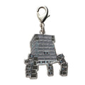 National Encyclopedia Metal Charm 805 from Japan, detailed metal design