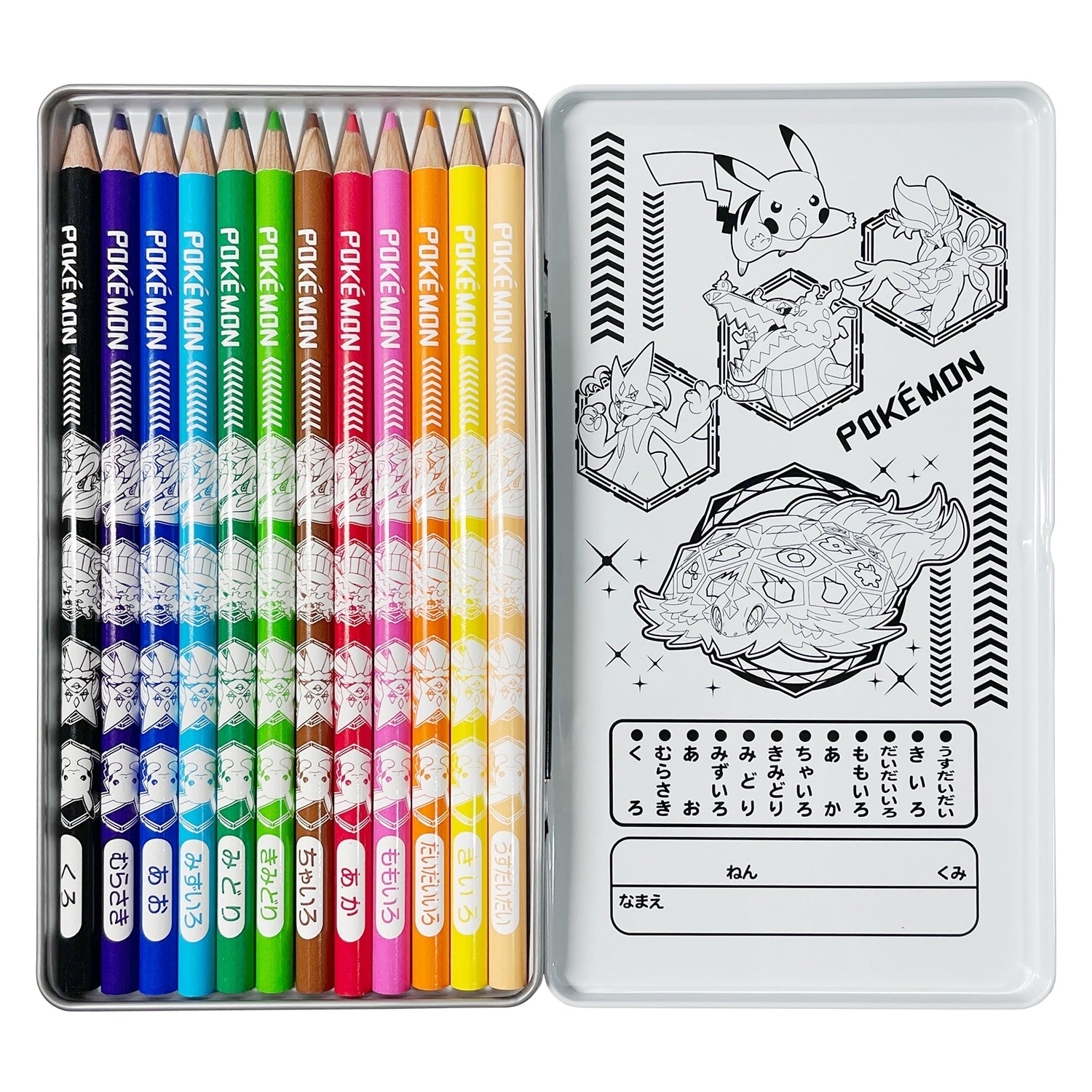 Butterfree themed pencils, official Pokemon Center Japan product, sourced from Japan