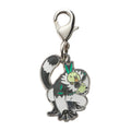 National Encyclopedia Metal Charm from Japan, featuring a character in detailed design