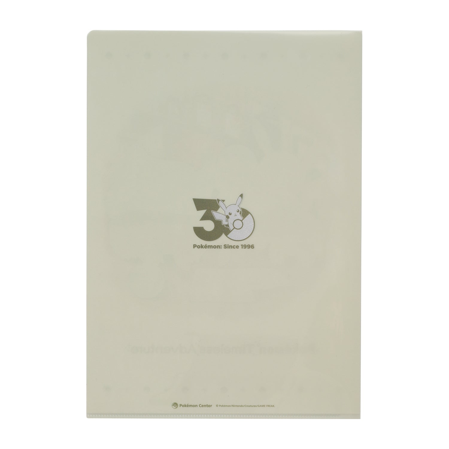 A4 Clear File Pokémon Timeless Adventure Kanto