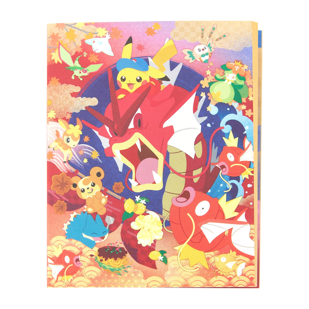 Pokemon Center Hiroshima R Sticky Set with colorful characters from Japan