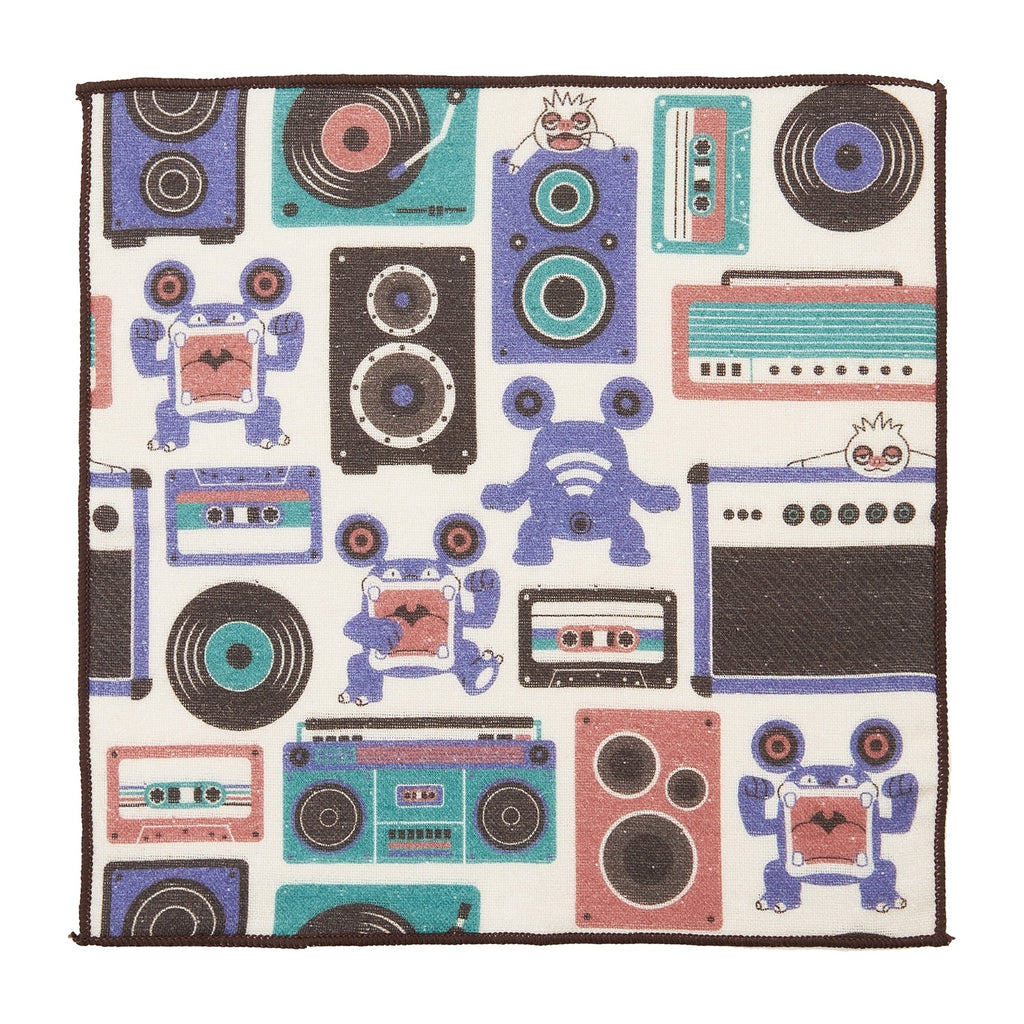 Pokemon hand towel with Gaume pattern from Japan, featuring colorful anime design