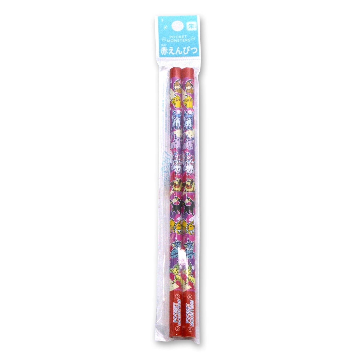 Pokemon Red Pencil Pastel Flakes from Japan, red flakes in a container