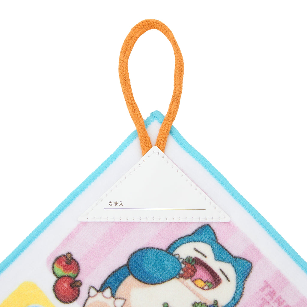Japanese POKÉMON SCHOOL hand towel, exclusive anime merchandise with loop detail from Japan