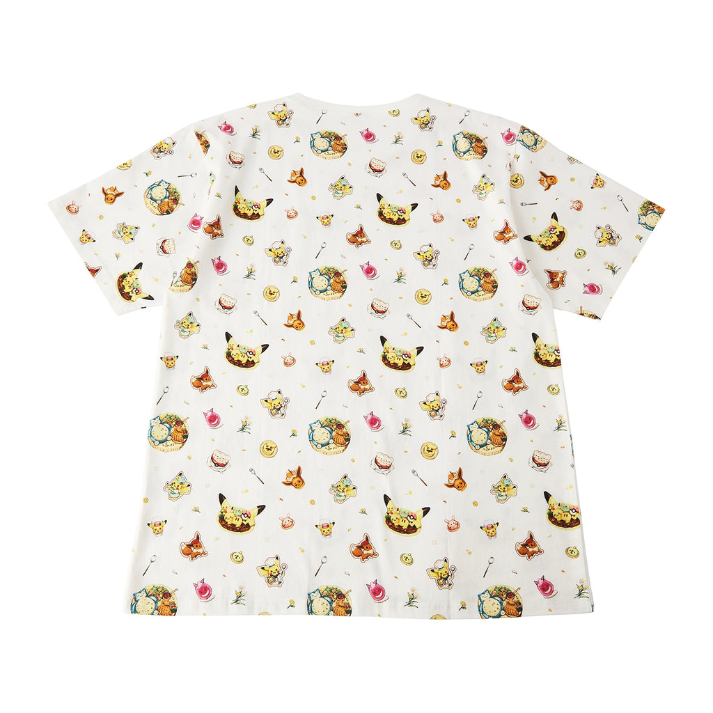T-shirt Pokémon Cafe & Pikachu Sweets Free