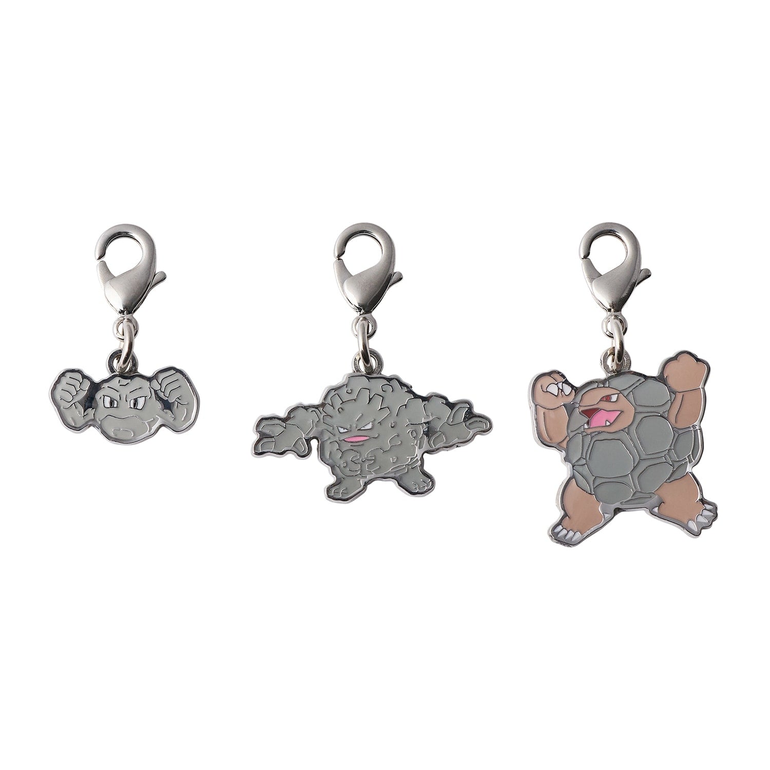 Pokemon Metal Charm 074 from Japan, detailed character design