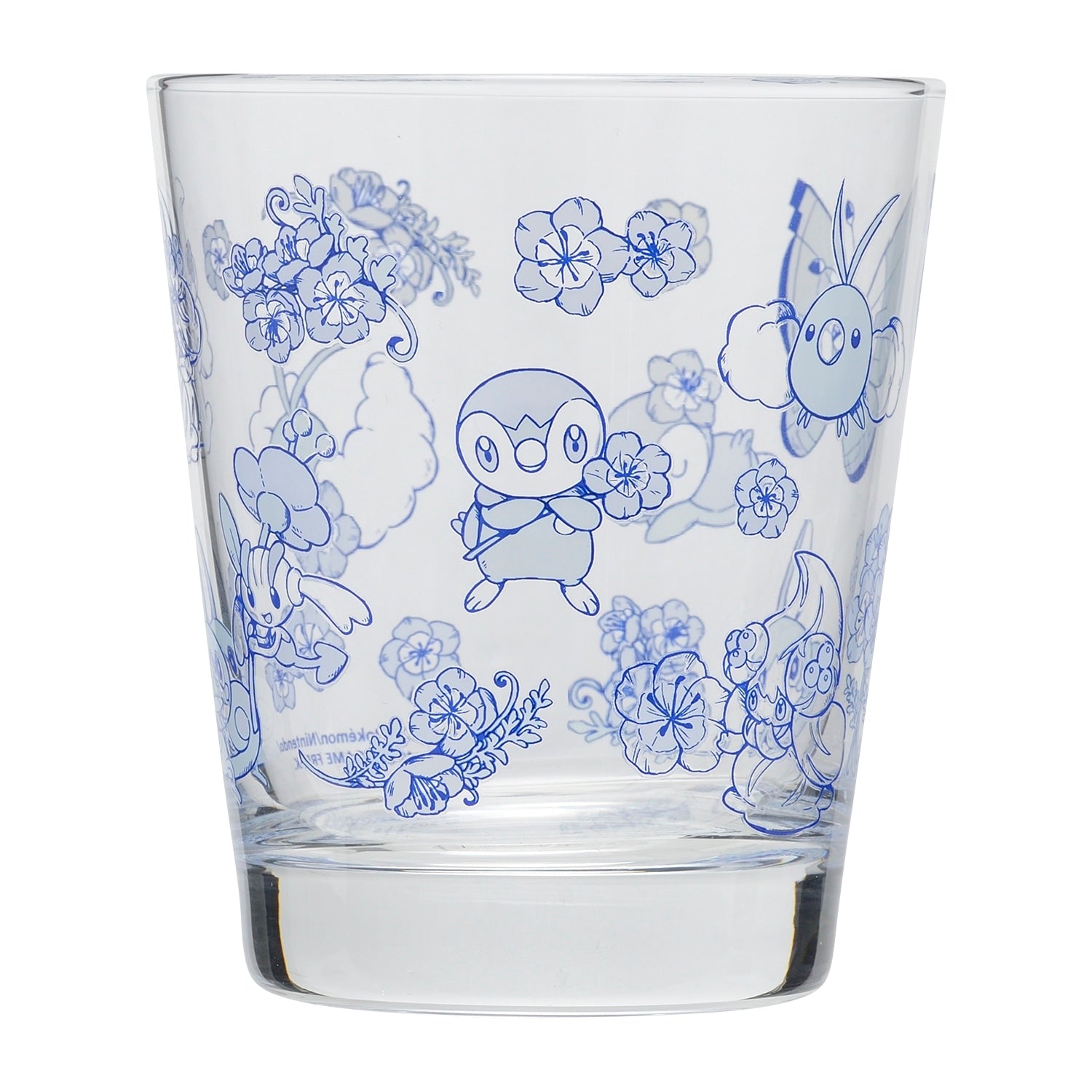 Baby Blue Eyes, a glass that changes color when cooled