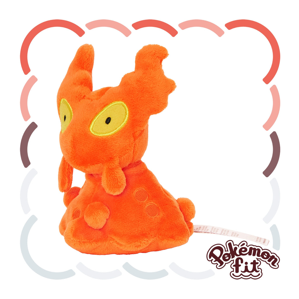 Pokémon Fit Slugma (#218) Plush – Official Pokémon Center Japan