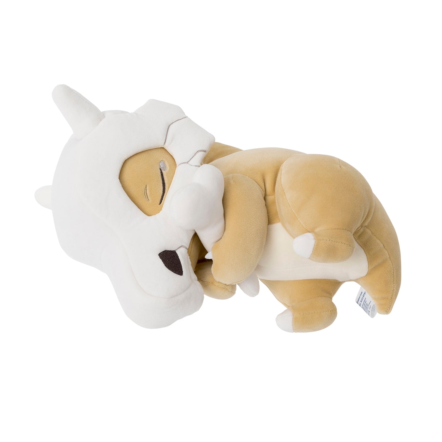 Pokemon Sleep Goodnight Karakara Plush from Japan, cute chewy stuffed animal with smiling face