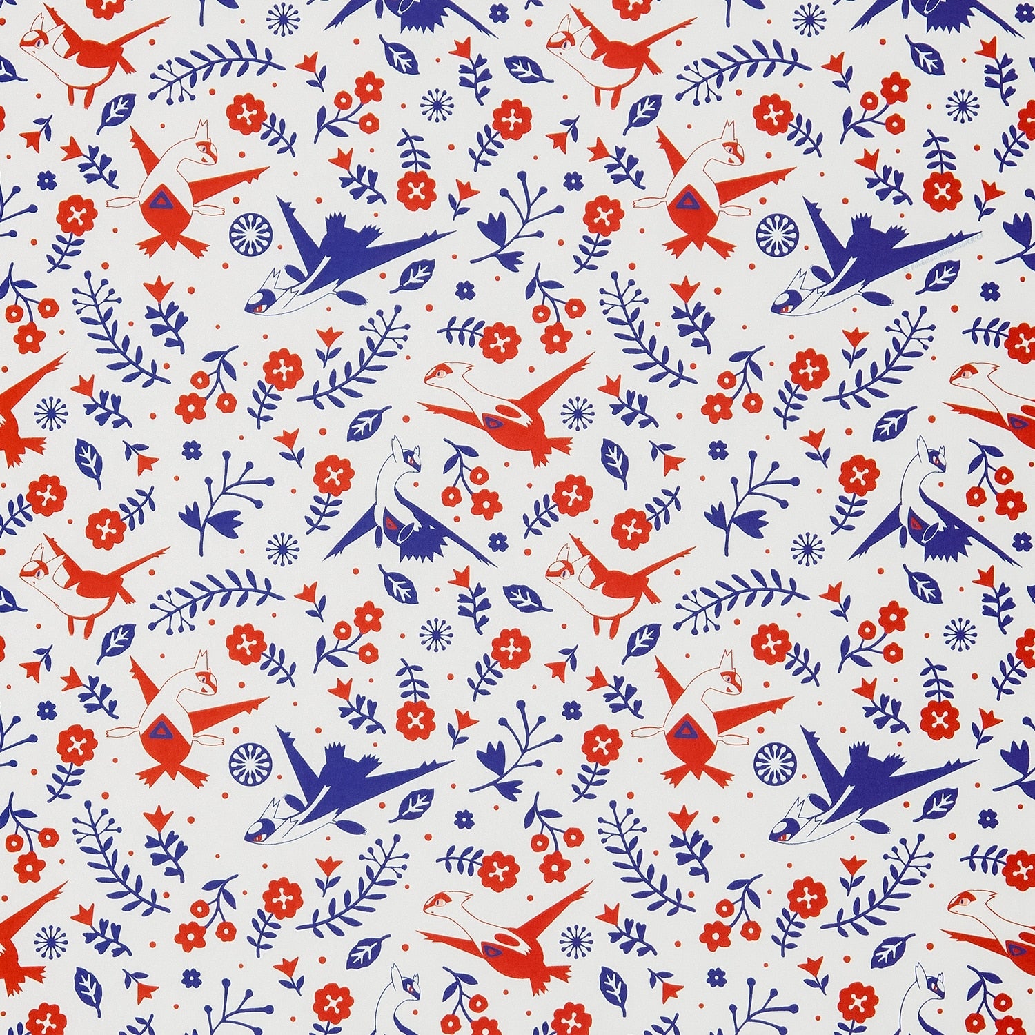Latias decoration tape roll, 23cm x 3m, made in Japan