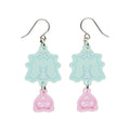 Pokemon Earrings with colorful charms from Japan