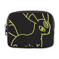 Slim mini pouch with carabiner color logo Blacky