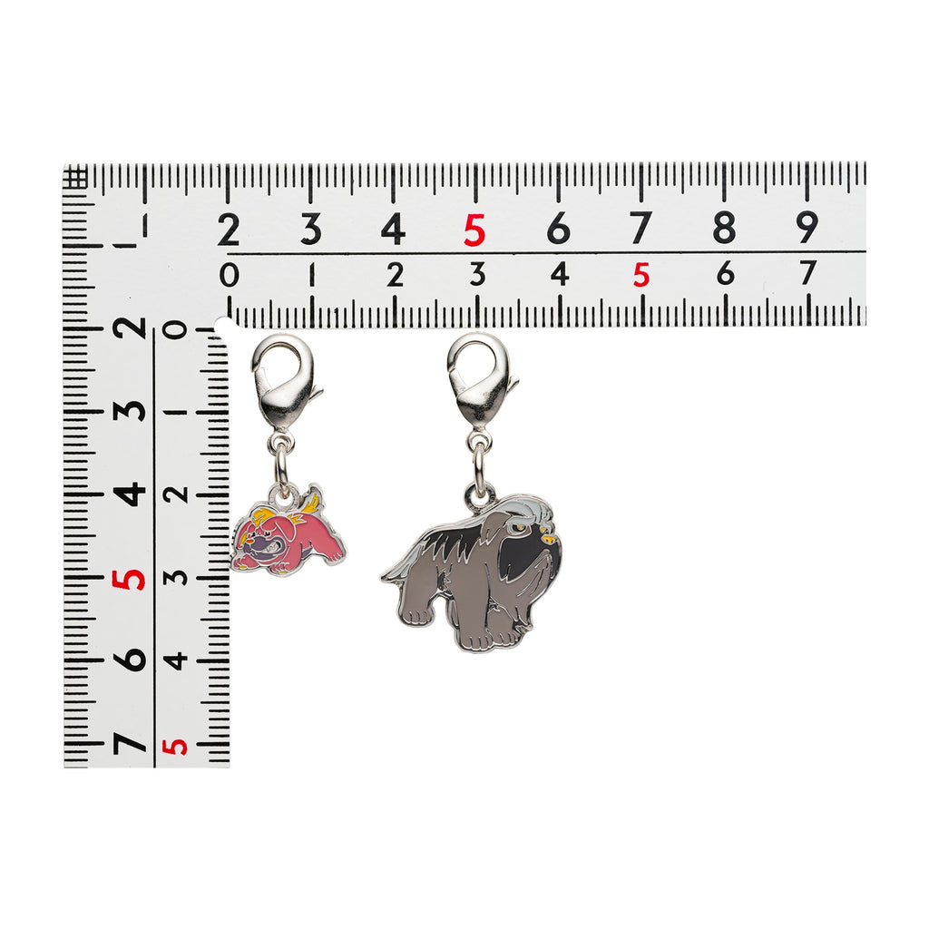 Authentic Pokemon Center Japan Metal Charm 942/943, collectible item with official licensing