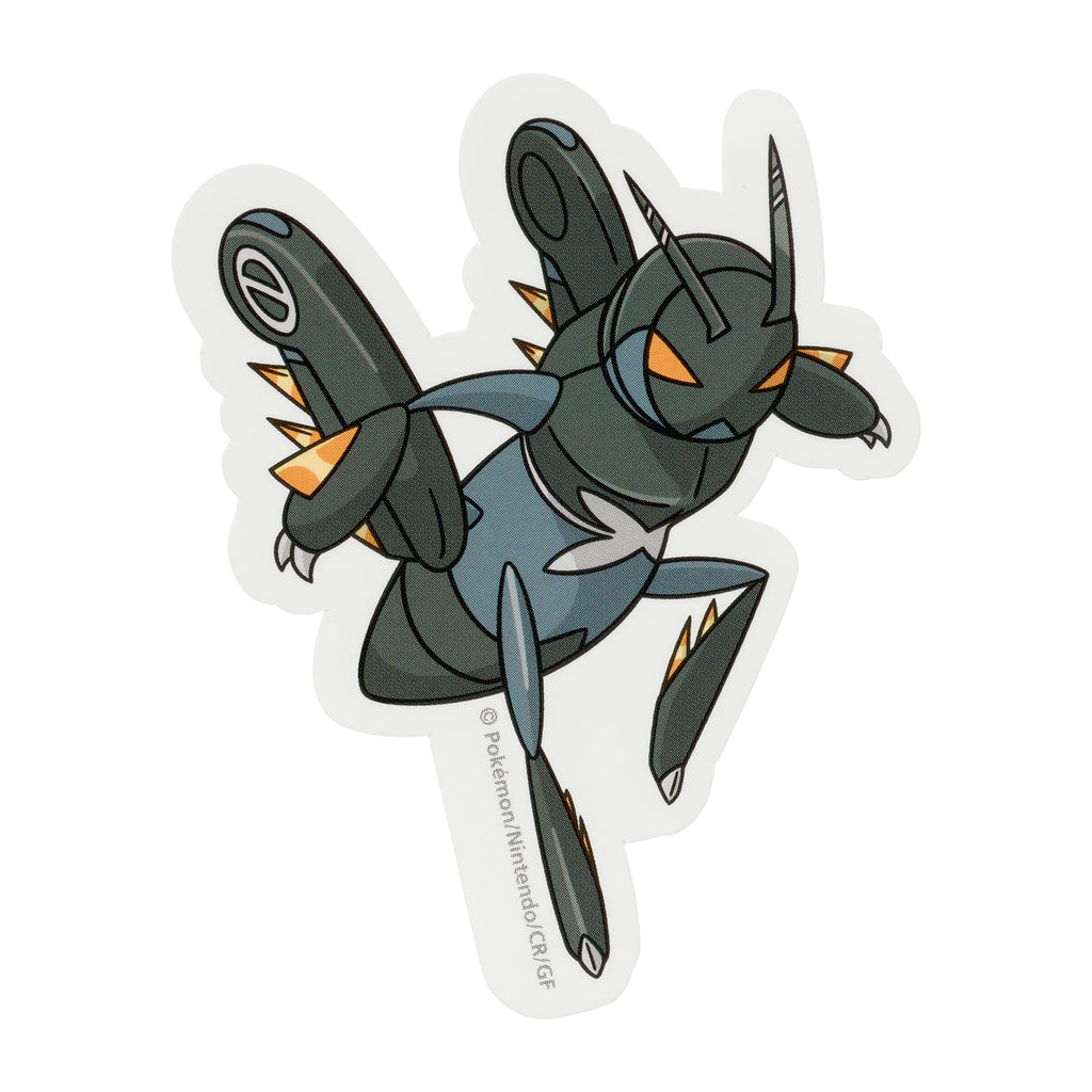 Pokemon Sticker Exleg featuring Lokix, a Bug/Dark-type Pokemon from Japan