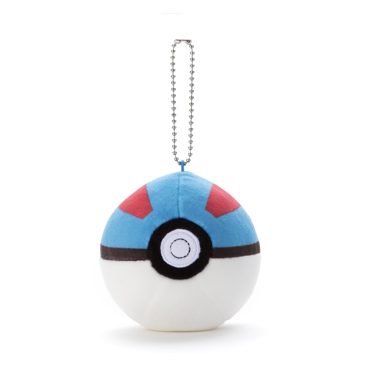 Pokemon Mocchi-Mocchi Plush with Super Ball from Japan, cute anime design