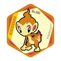 Honeycomb acrylic magnet vol.7 Hikozaru featuring Chimchar from Japan, officially licensed Pokemon Center product
