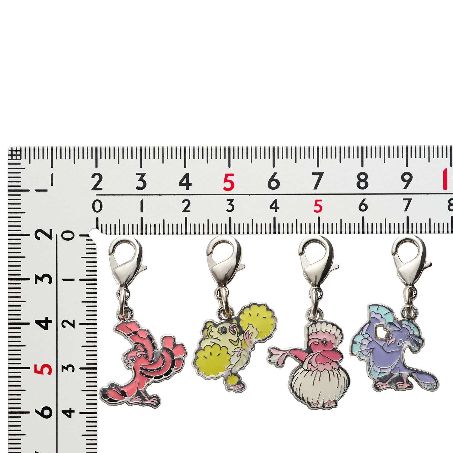 Pokemon Metal Charm 741, Japan exclusive collectible with unique charm design