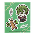 Sticker POKÉMON TRAINERS Corsa & Usokki