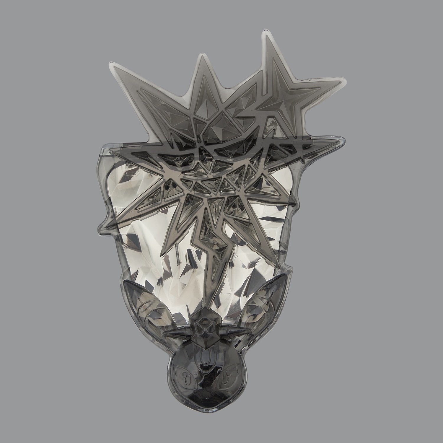 Die-cut Glitter Mirror featuring Aku Terrace Star Blackie, a rare Pokémon collectible from Japan
