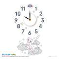 Pokemon Mew wall clock sticker with Mew character from Japan