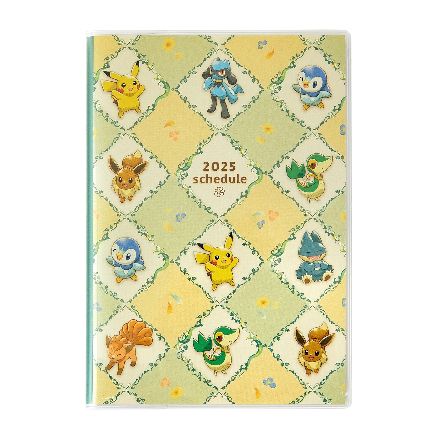 Pokemon B6 Schedule Book 2025 with seasonal situations from Japan