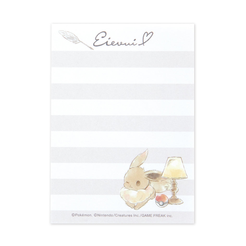 Nice moment Eevee notebook with colorful design from Japanese Pokemon Center