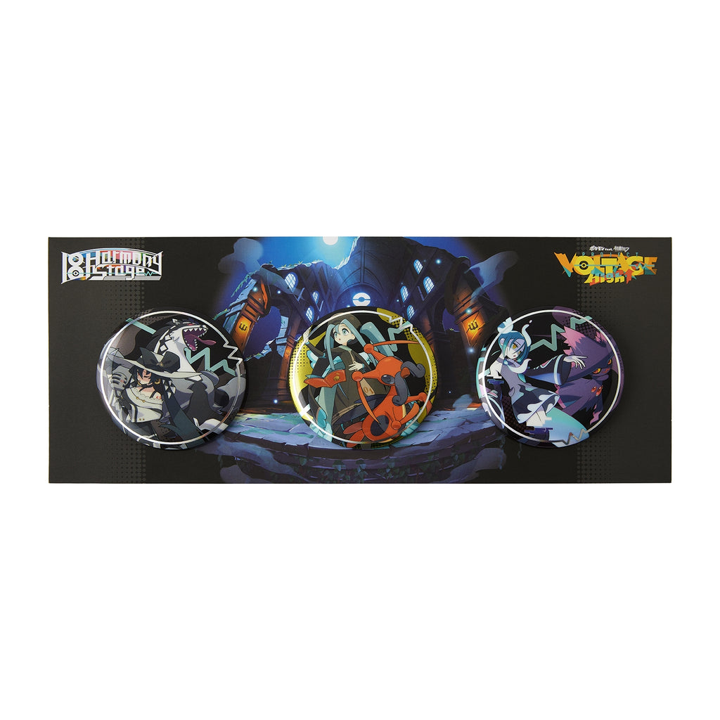 Pokemiku 18 Harmony Stage pin badge with Pidgeot design from Japan