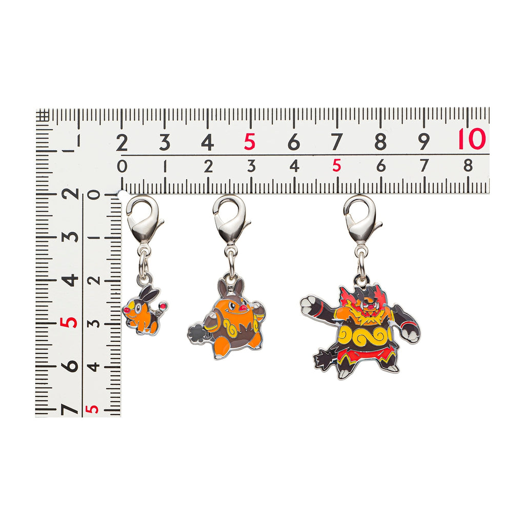 Official Pokemon Center Japan Metal Charm 499/500, showcasing intricate details from Japan