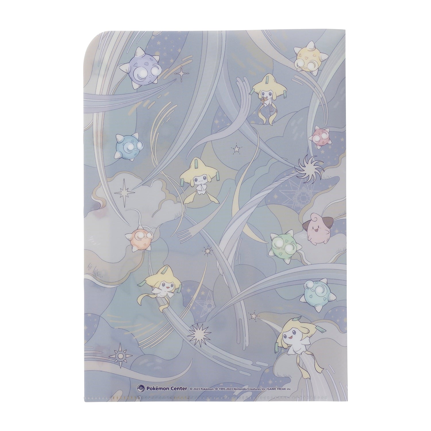 A4 clear file 5 pockets Jirachi Hoshi Tsunagi