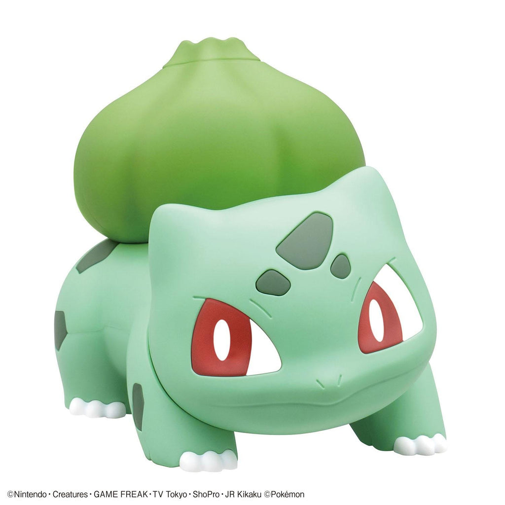 Bulbasaur model from Japan, detailed plastic figure with green body