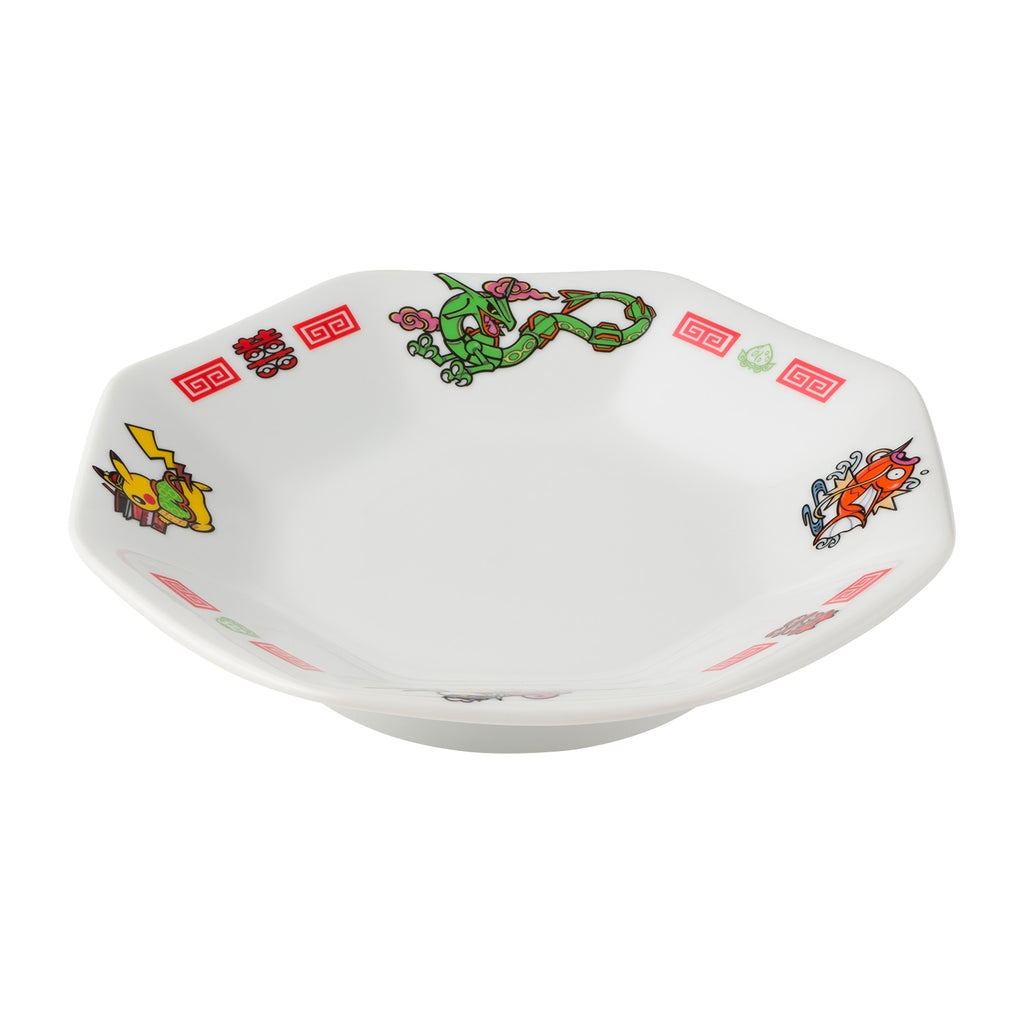 Octagonal Plate Pikachu Hanten