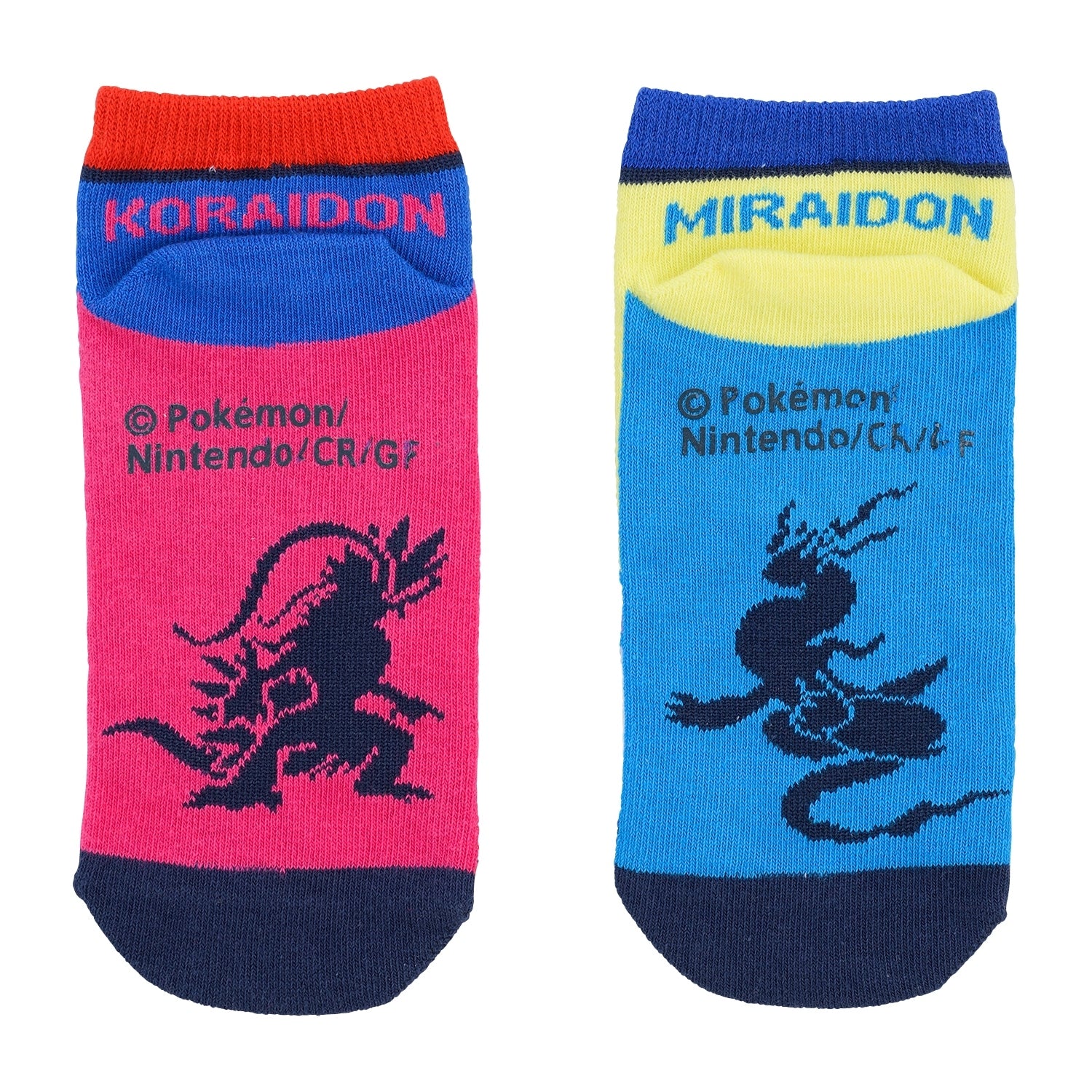 [Choice] Short socks Miraidon & Koraidon (19-21cm)
