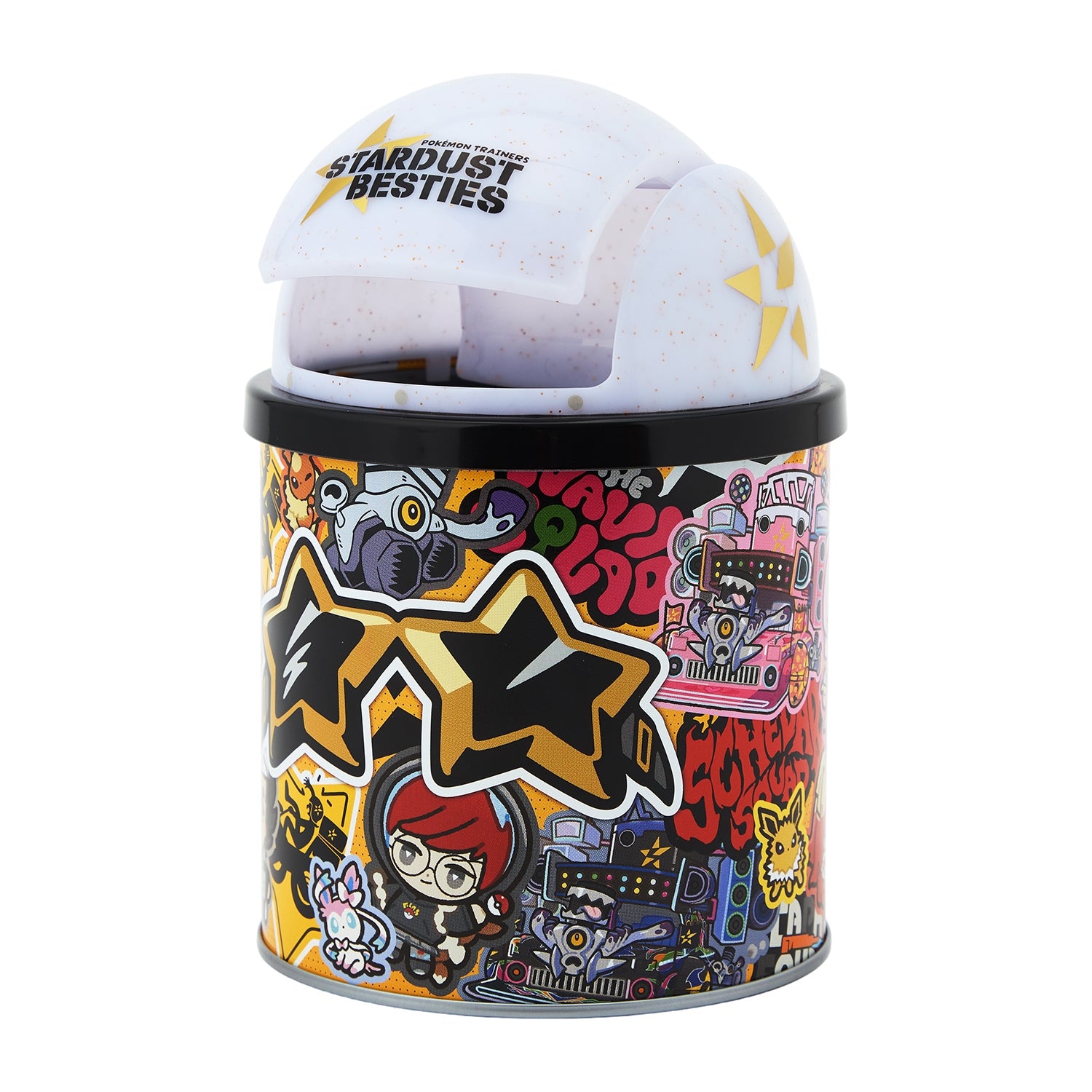 Printed Cookie Stardust Box Can POKÉMON TRAINERS -STARDUST★BESTIES-