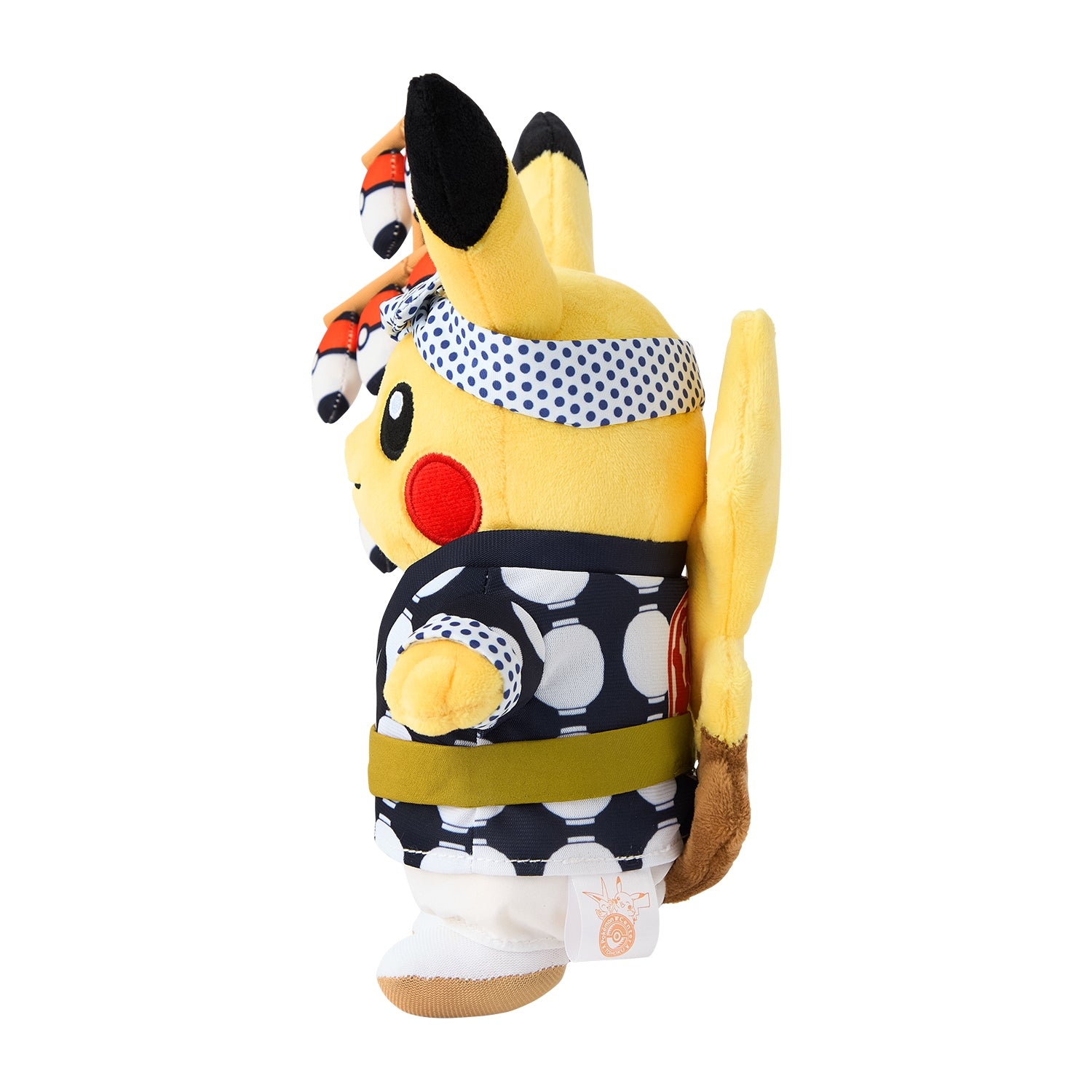 Pikachu plushie from Japan, vibrant colors and soft texture