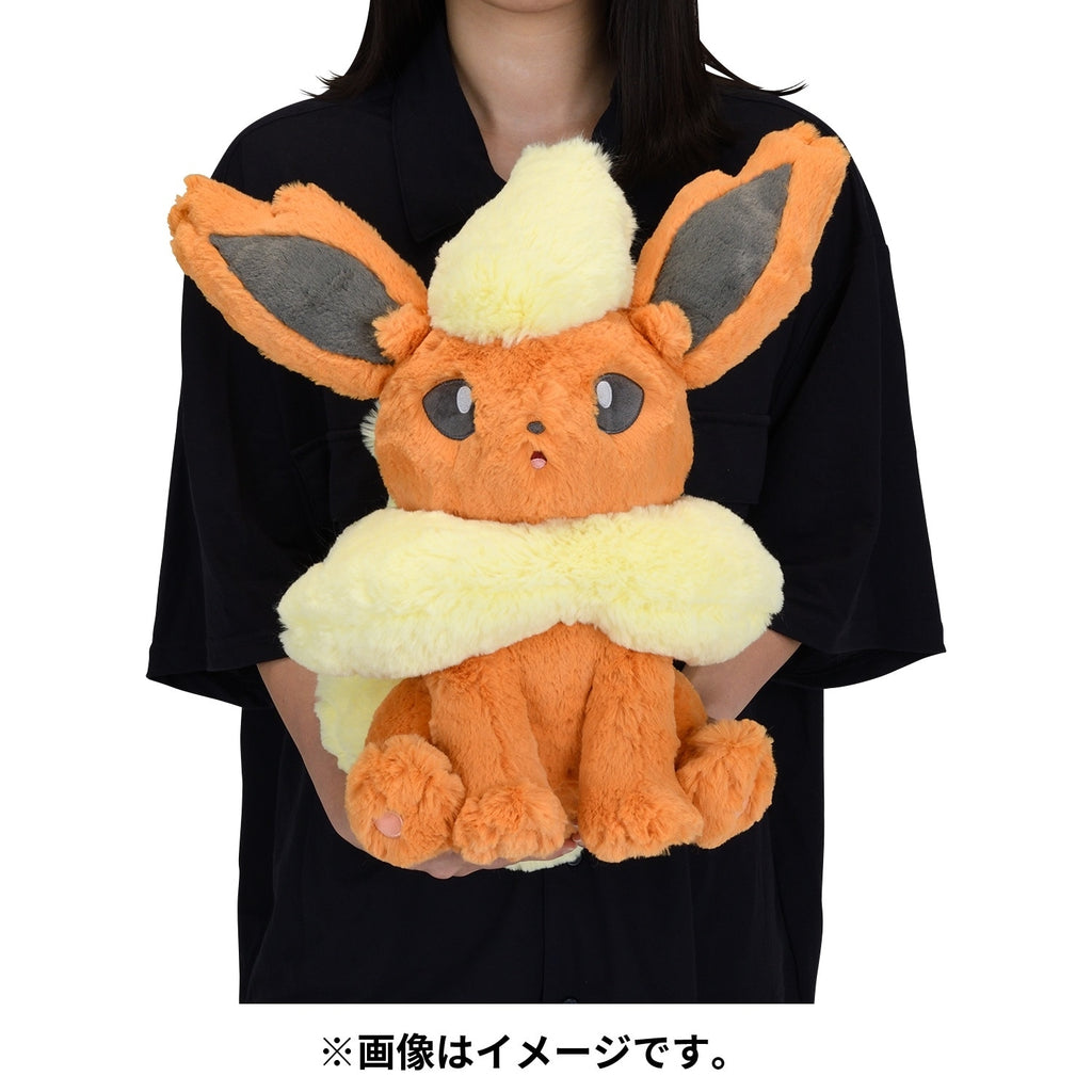 Rare Pokemon Fluffy Stuffed Animal Booster collectible toy from Japan with official tag