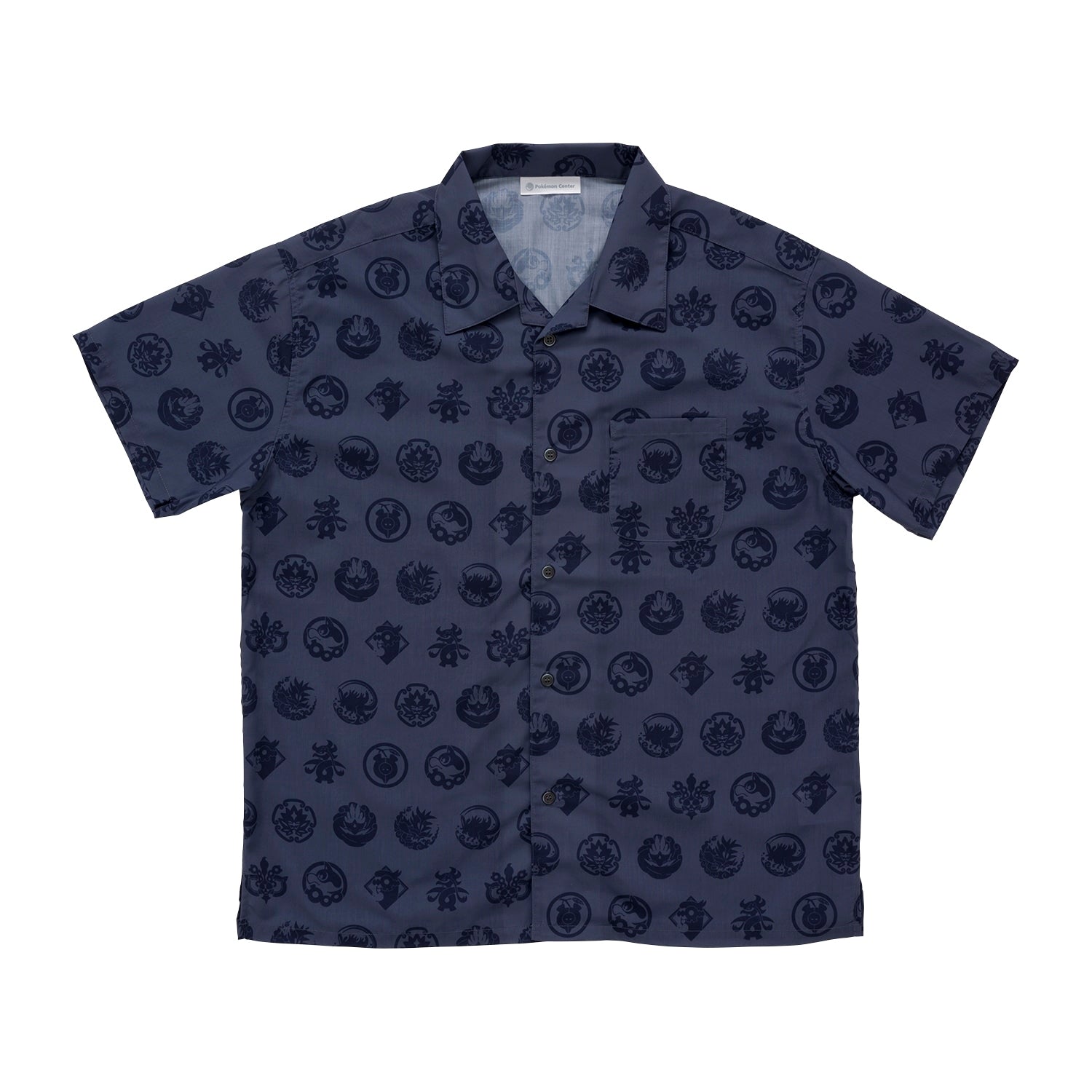Aloha Shirt Poke Crest Kitakami no Sato M/L
