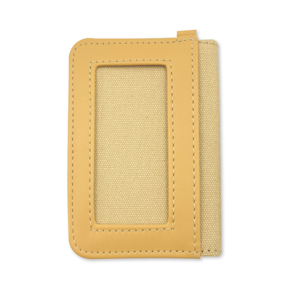 Bi-fold pass case Hyokkori emblem Pikachu
