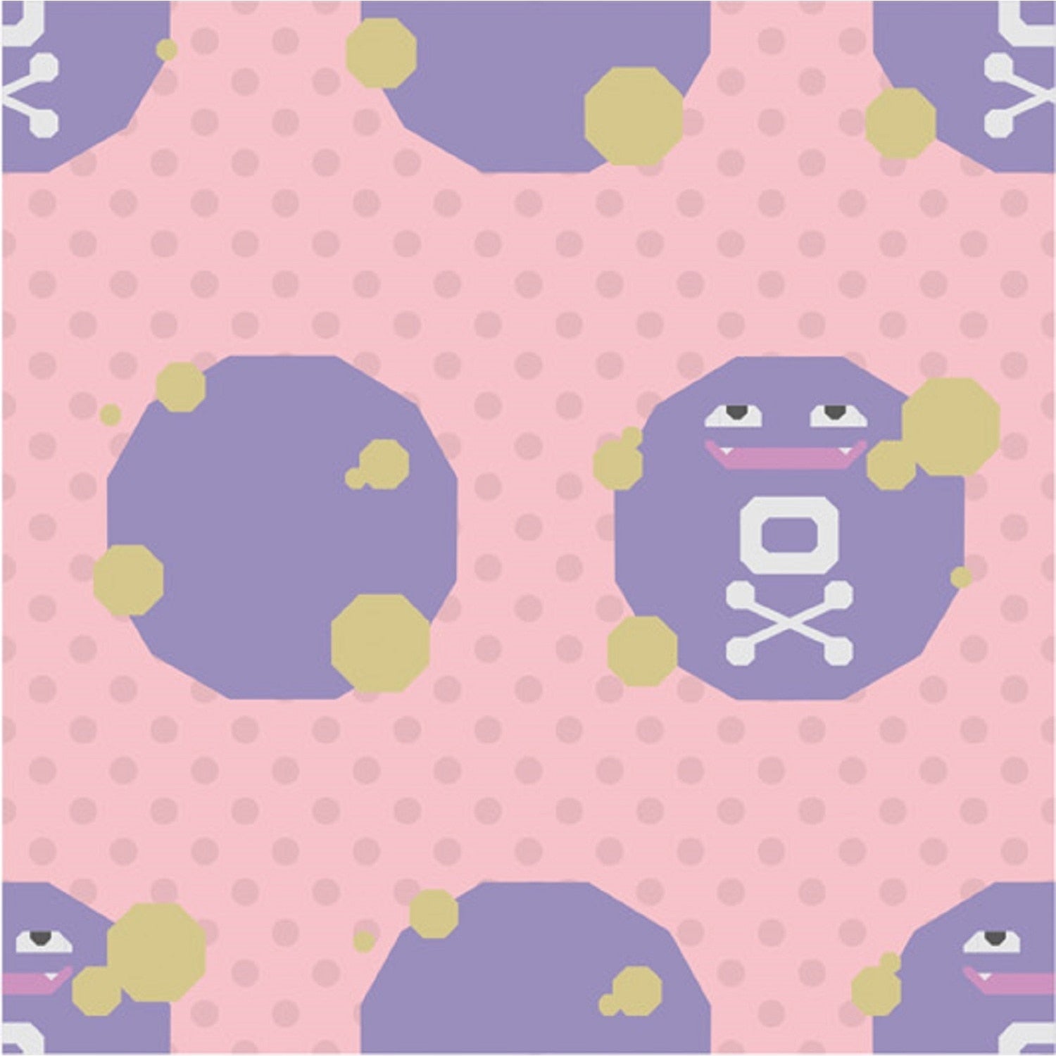SARASA Pokémon Shirts Pokémon Doggarth pattern