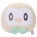 Pokepiece stuffed toy face cushion with cute expression from Japan