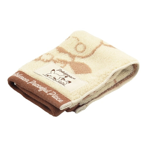 Japanese Pokemon mini towel, 30g, featuring vibrant anime characters from Japan