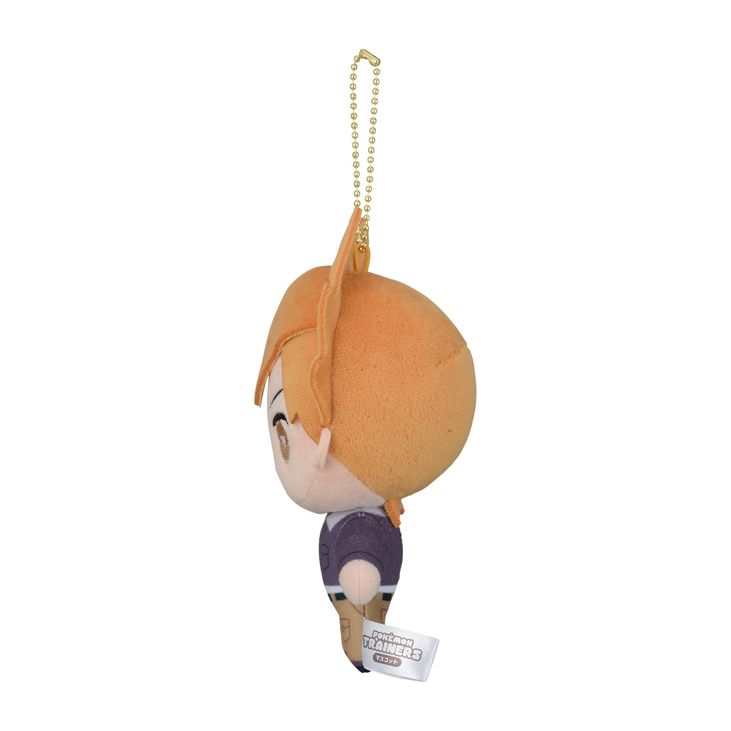 Japanese Pokemon Trainers plushie, detailed mascot design from Japan