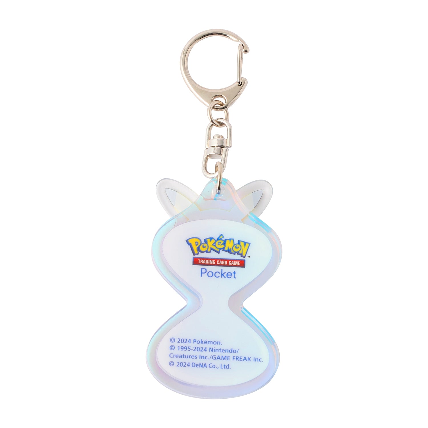 Authentic Pokémon Trading Card Game Keychain with detailed visuals from Japan