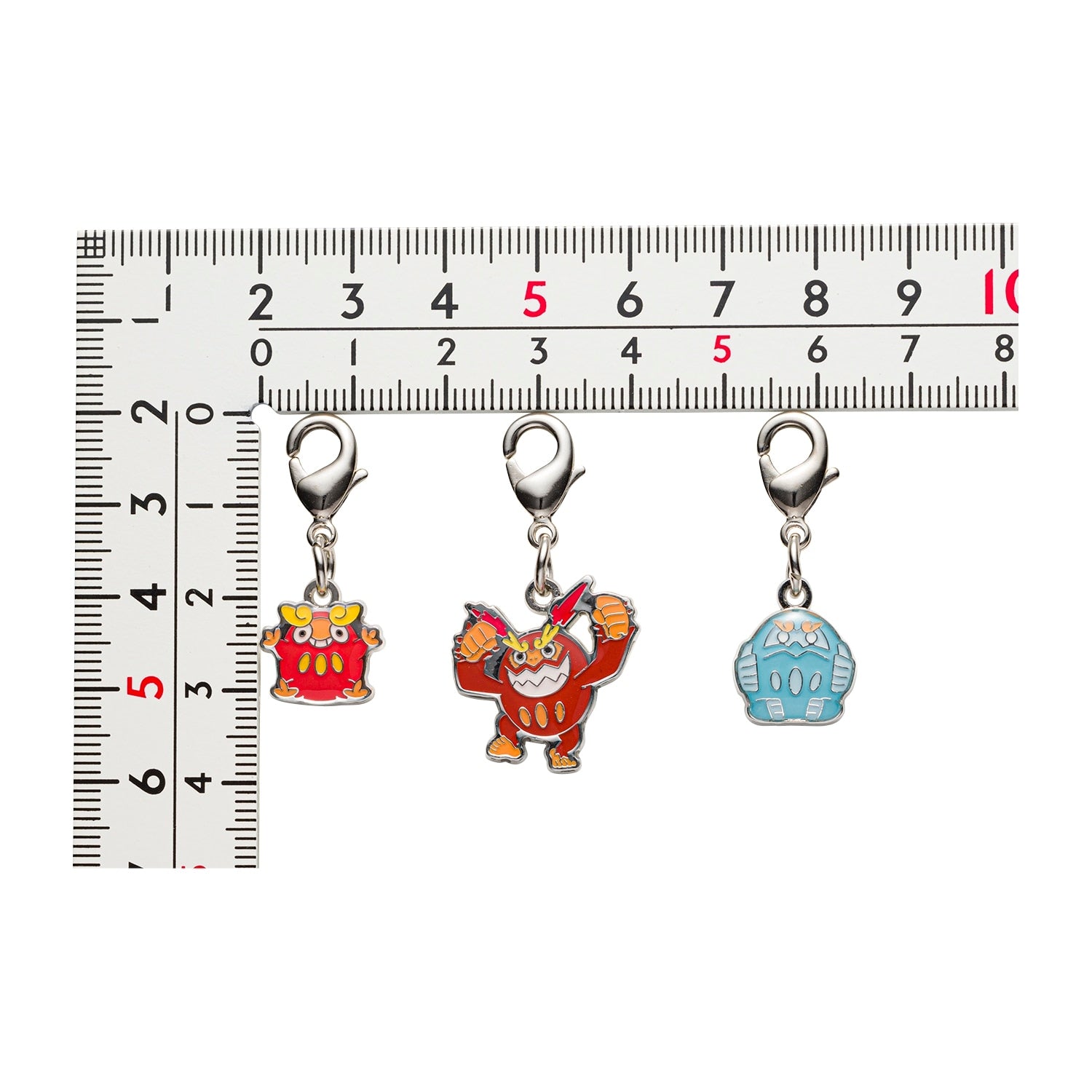 Official Pokemon Center Japan Metal Charm 554/555, showcasing a unique anime character from Japan