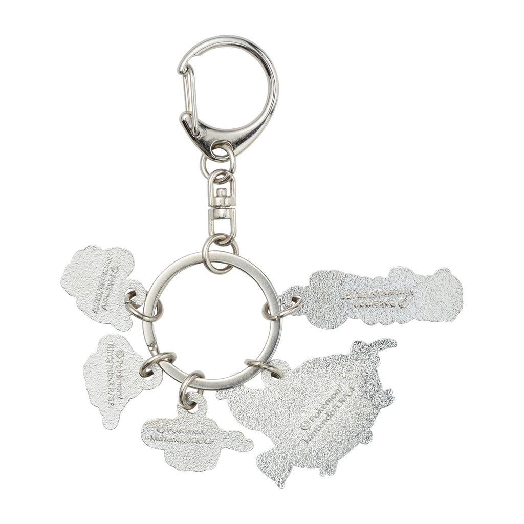 Authentic Pokémon Center Japan Metal Keychain Sharitatsu with detailed diving pose from Japan