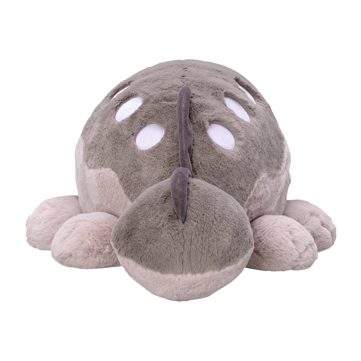 Front view of Pokemon plushie with bright colors from Japan