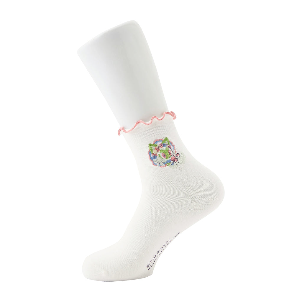 [Choose] Middle socks Nyaoha Pokémon Botanical Easter (23-25cm)