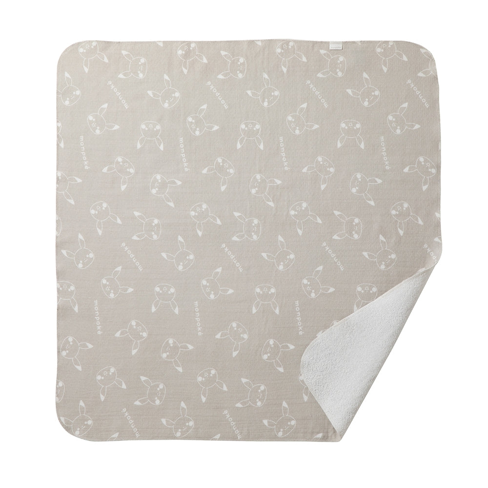 Monpoke Pikachu Bath Towel & Blanket Gray