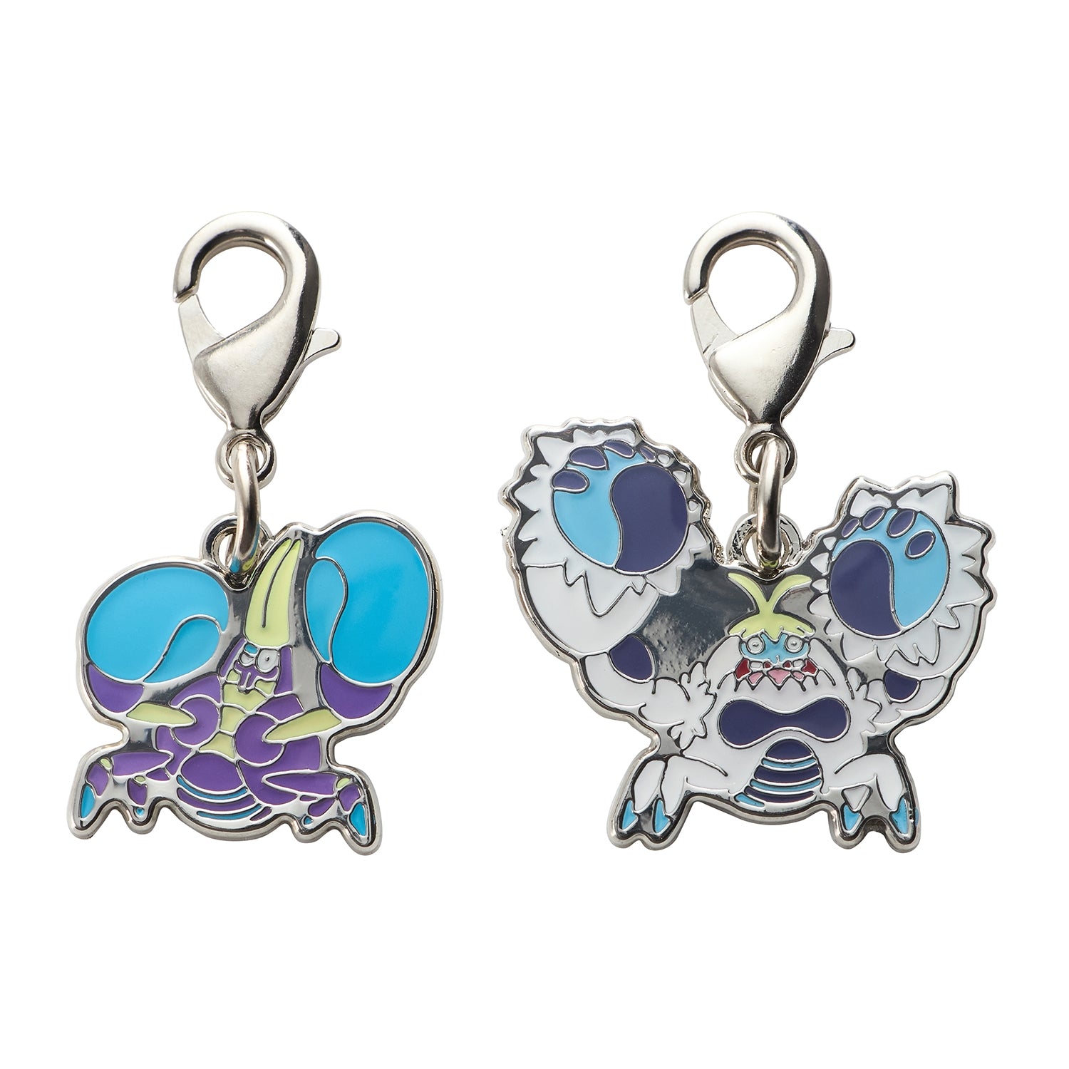 National Encyclopedia Metal Charm 739/740 from Japan, featuring Pokemon character