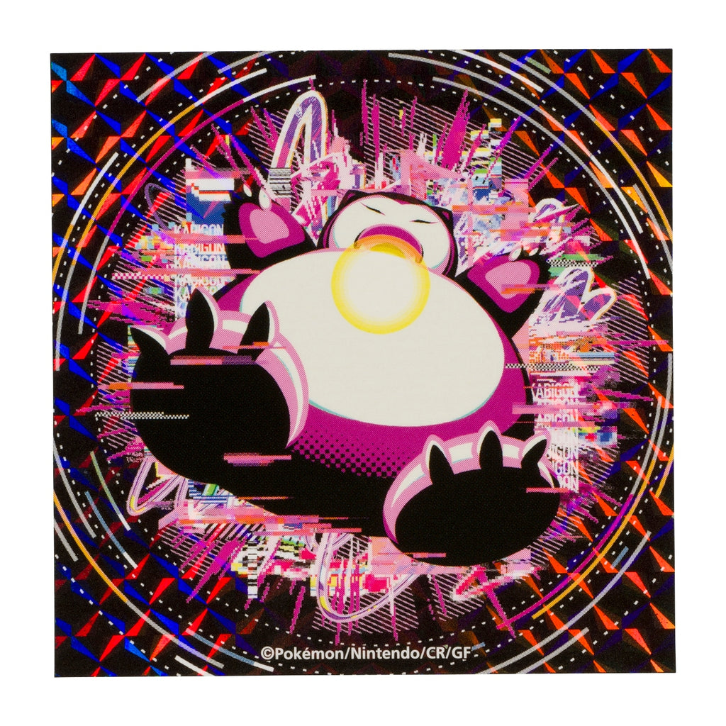 Authentic Pokemon Center Japan Snorlax stickers from Japan